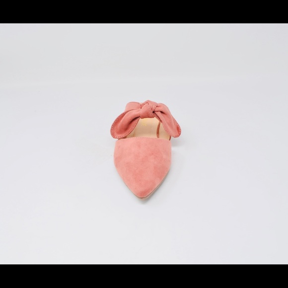 ⭐️ LAST 2 ⭐️ WOMEN’s MAUVE SUEDE WITH BOW SLIDE - Picture 3 of 3